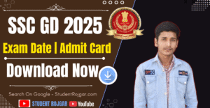 SSC GD Constable Exam Date 2026