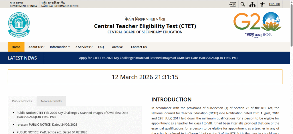 CTET February Answer Key 2026