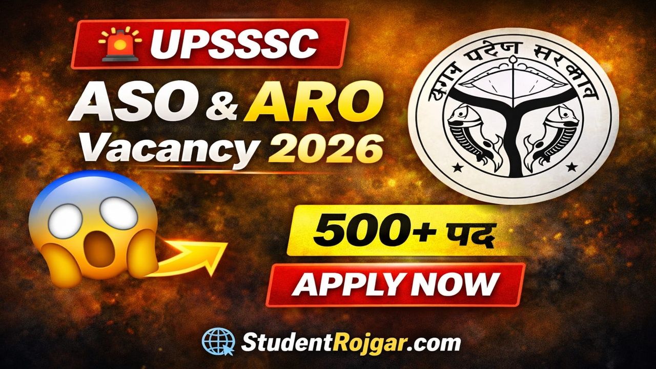 UPSSSC ASO & ARO Vacancy 2026