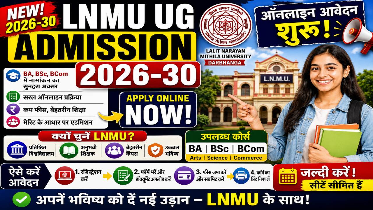 LNMU UG Admission 2026