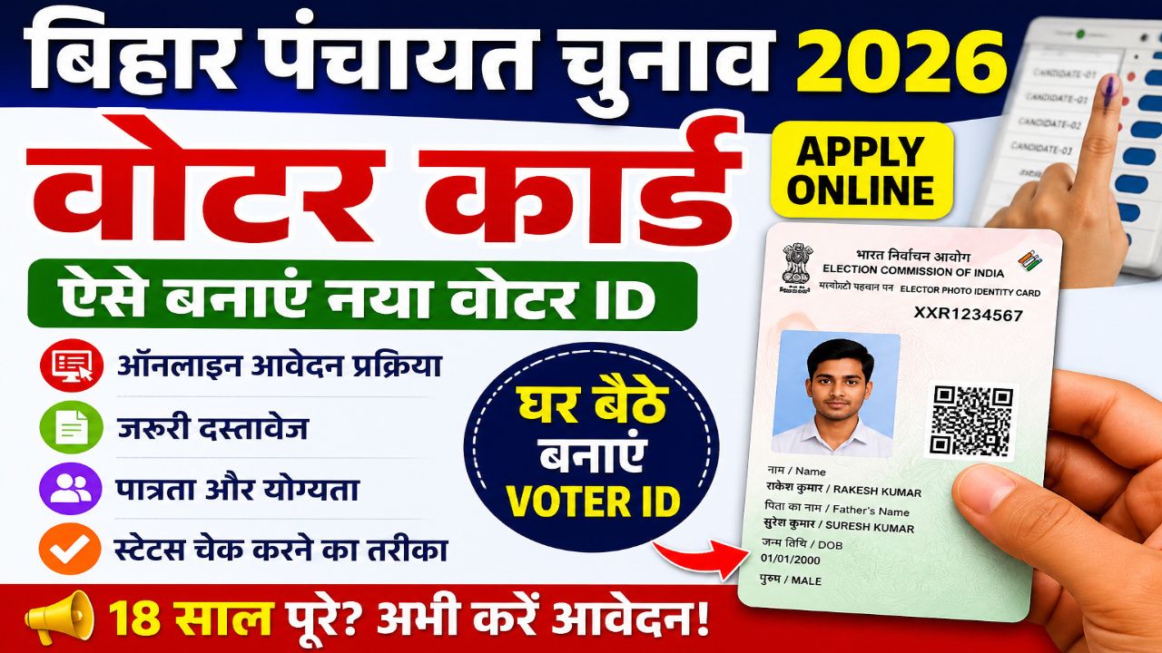 Bihar Panchayat Chunav Voter Card Apply 2026