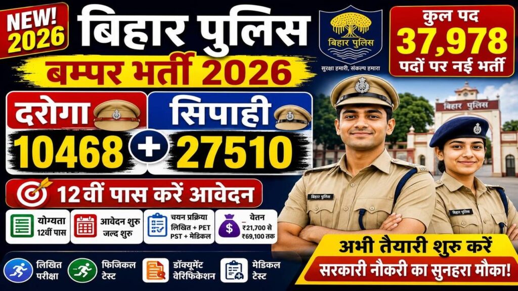 Bihar Police Vacancy 2026