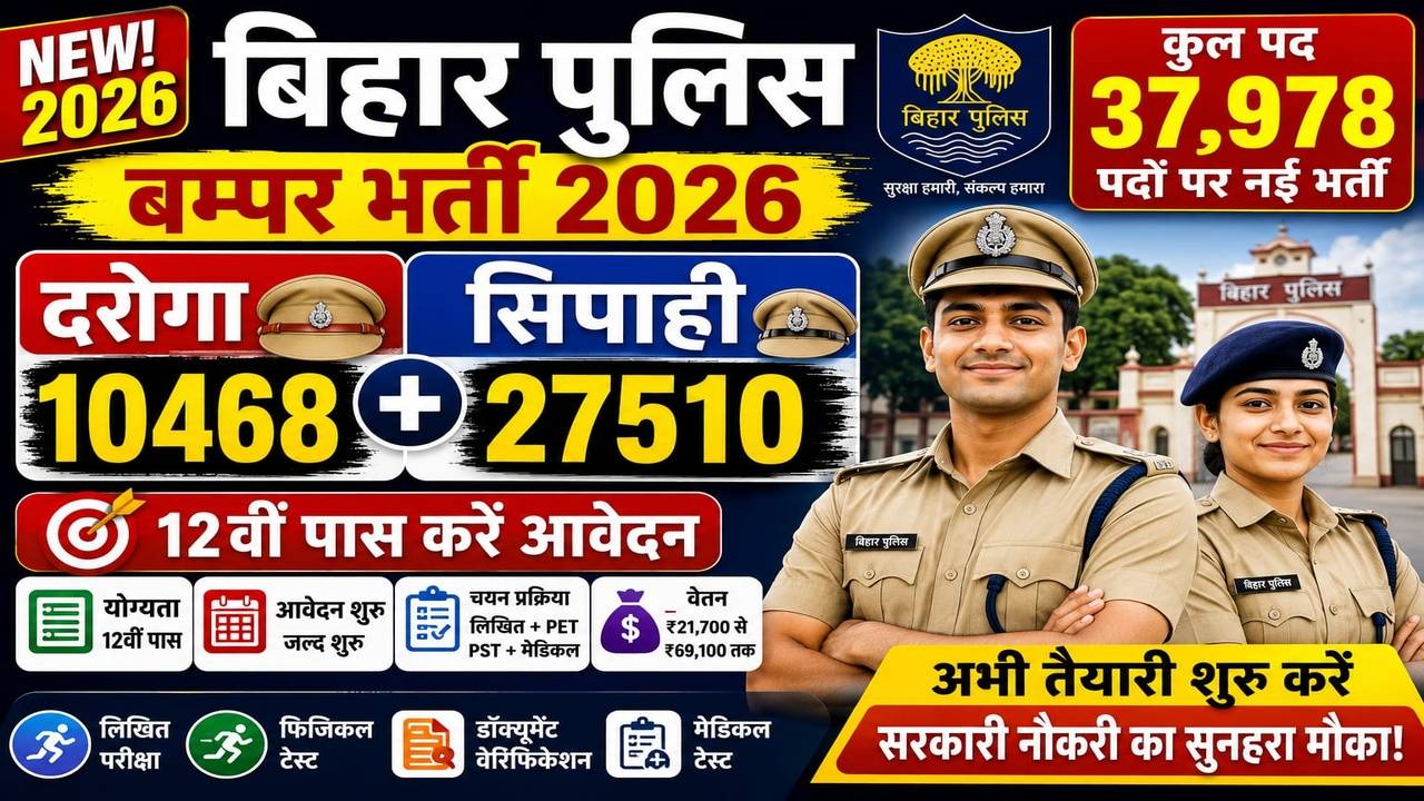 Bihar Police Vacancy 2026
