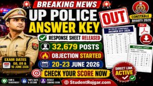 UP Police Constable Answer Key 2026