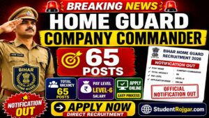 Bihar Home Guard Company Commander Recruitment 2026