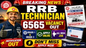 RRB Technician Recruitment 2026