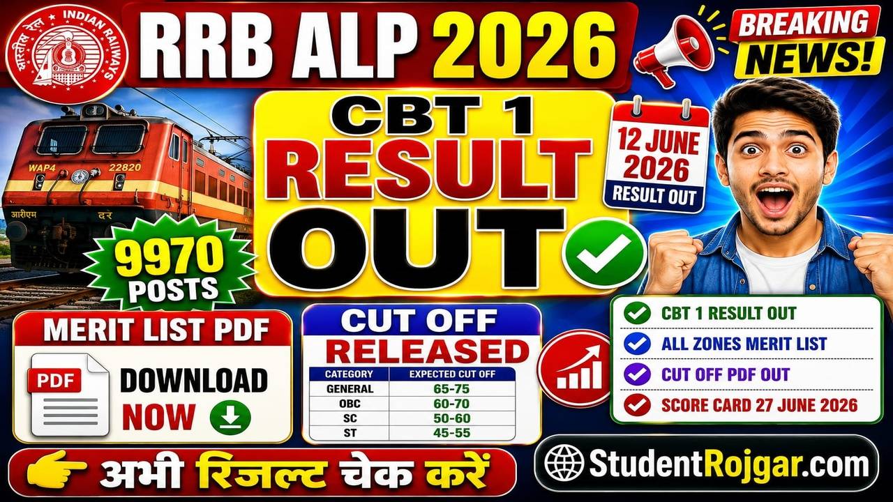 RRB ALP Result 2026