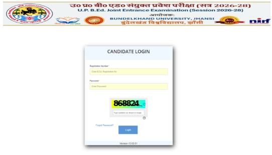 UP B.Ed Counselling 2026