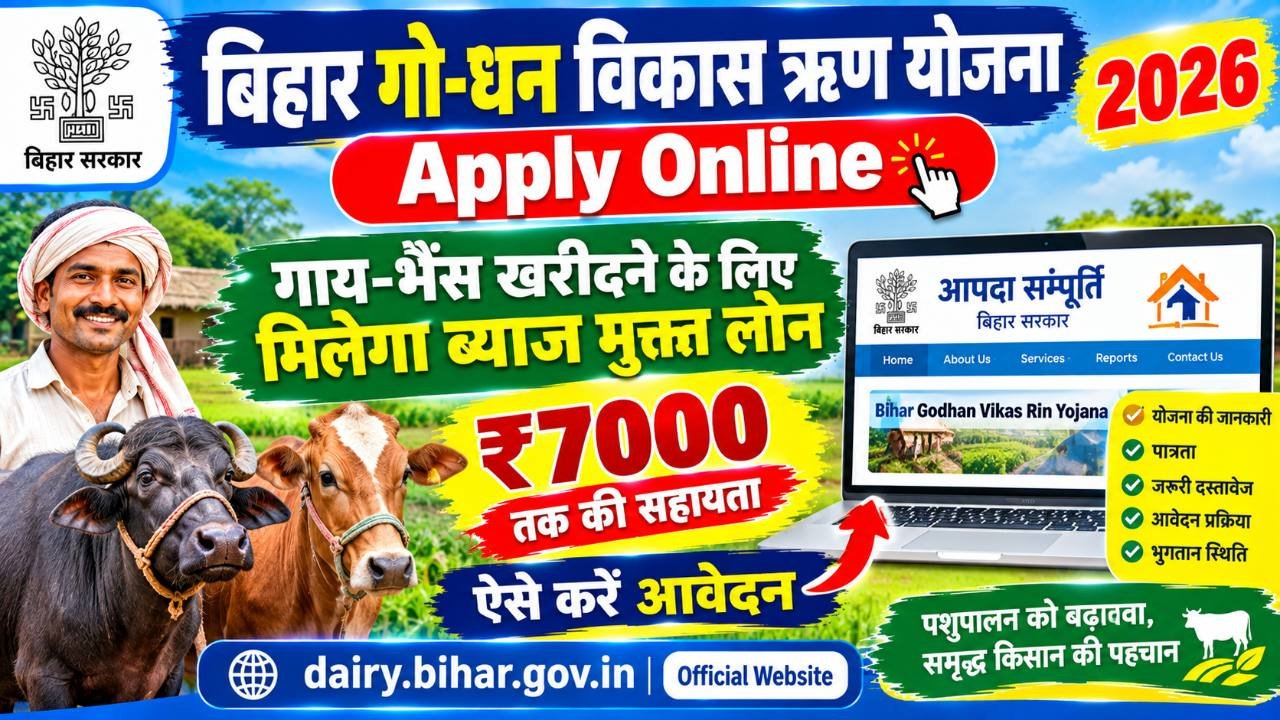 Bihar Godhan Vikas Rin Yojana 2026